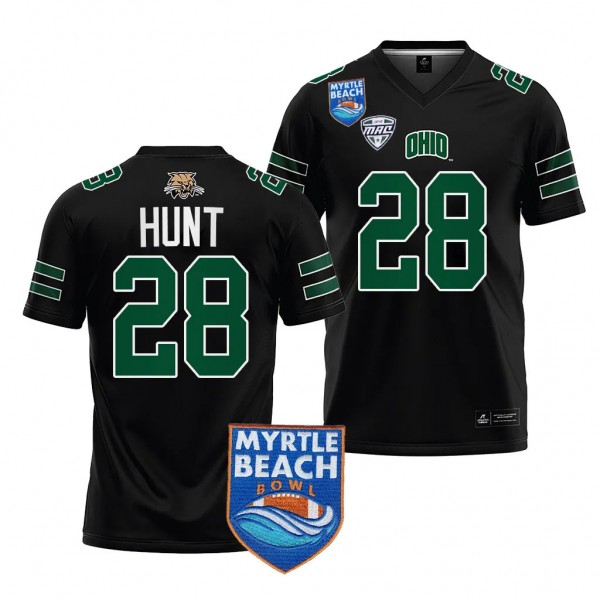 Rickey Hunt 2023 Myrtle Beach Bowl Ohio Bobcats #2...