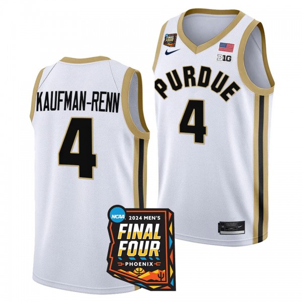 Purdue Boilermakers #4 Trey Kaufman-Renn 2024 NCAA...