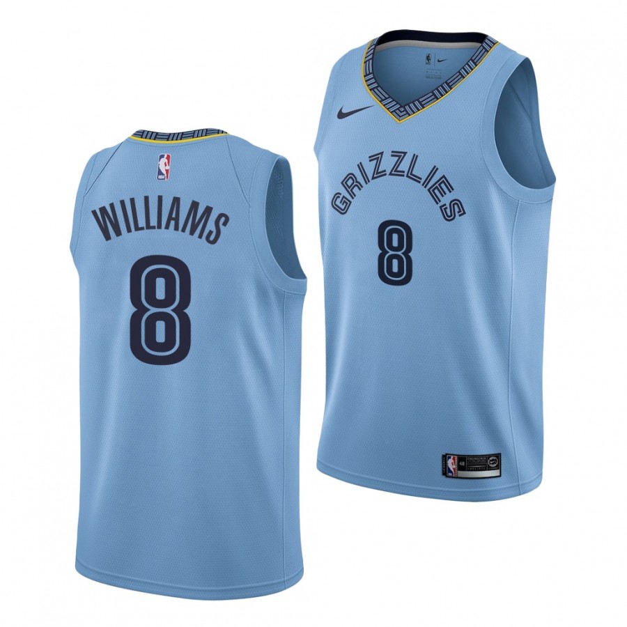 Ziaire Williams Memphis Grizzlies 2021 NBA Draft Blue Jersey Statement ...