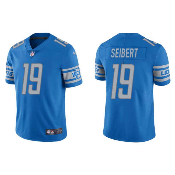 Men's Detroit Lions Austin Seibert Light Blue Vapo...