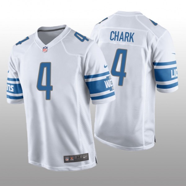 D.J. Chark Detroit Lions Game Jersey White