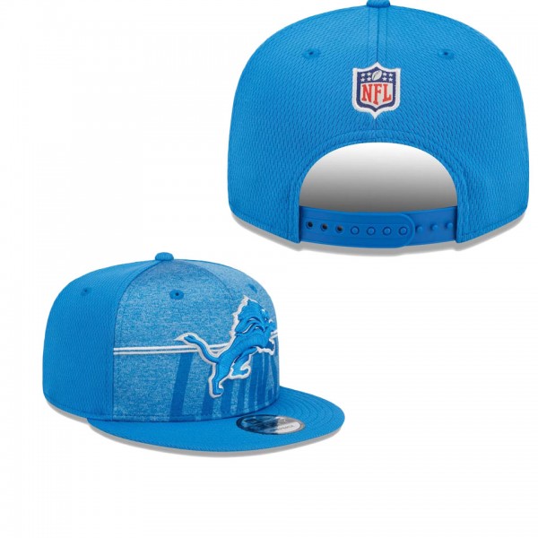 Men's Detroit Lions Blue 2023 NFL Training Camp 9F...