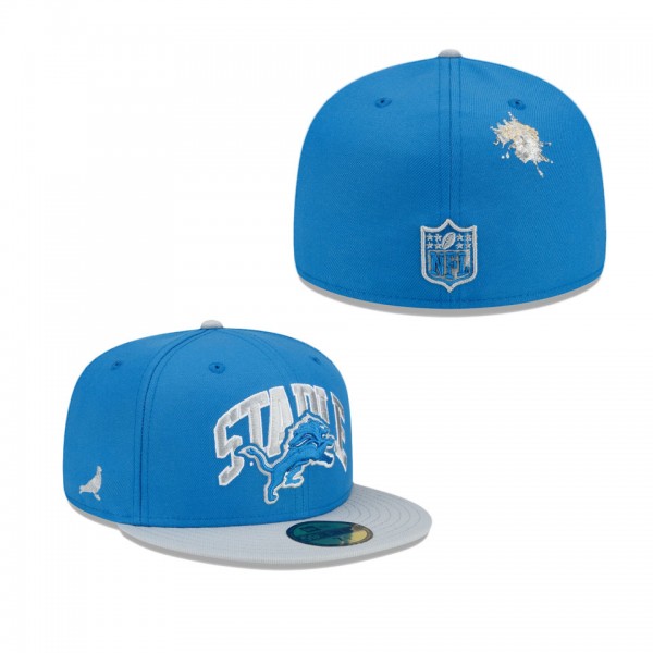 Men's Detroit Lions Blue Gray NFL x Staple Collect...