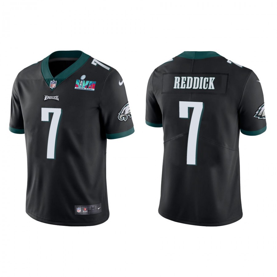 Haason Reddick Men's Eagles Super Bowl LVII Black Vapor Limited Jersey