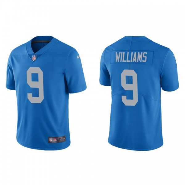 Men's Detroit Lions Jameson Williams Blue Vapor Li...