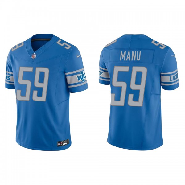 Men's Giovanni Manu Detroit Lions Blue Vapor F.U.S...