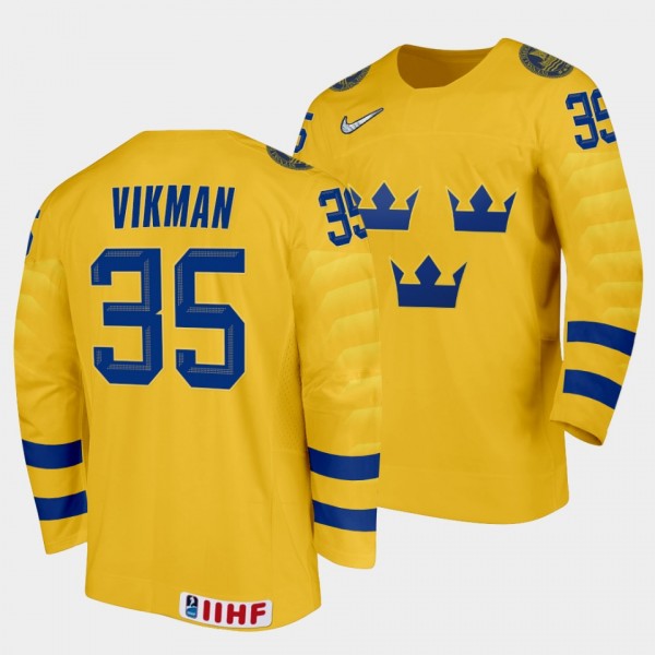 Jesper Vikman Sweden 2022 IIHF World Junior Champi...