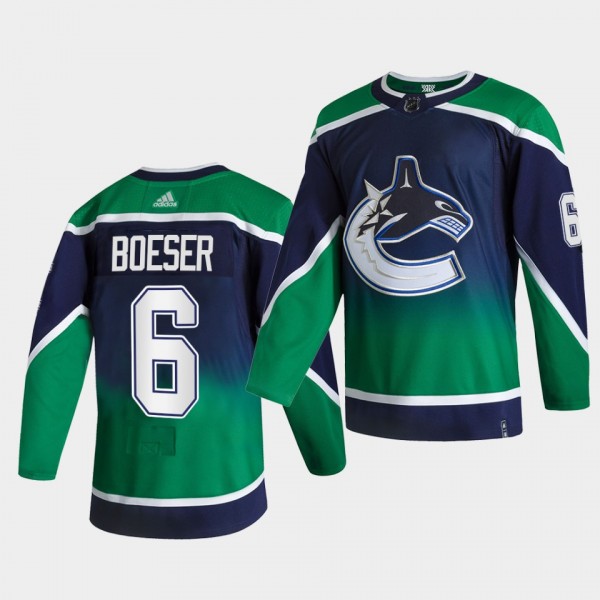 Vancouver Canucks Brock Boeser 2021 Reverse Retro ...