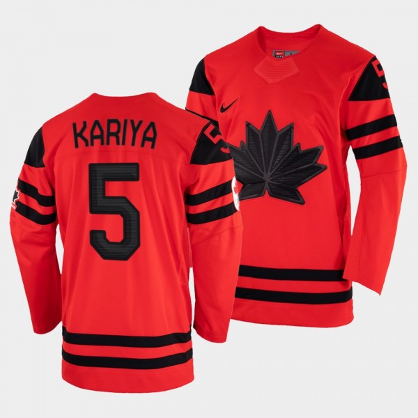 Paul Kariya Canada Hockey Red Jersey 2002 Winter O...