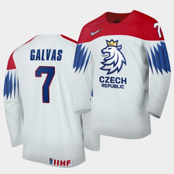 Czech Republic Jakub Galvas 2021 IIHF World Champi...