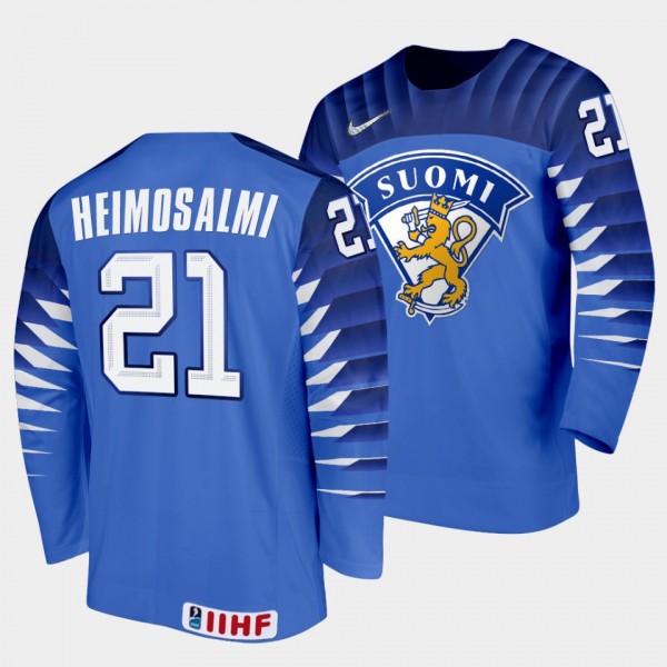 Finland Aleksi Heimosalmi 2022 IIHF World Junior C...