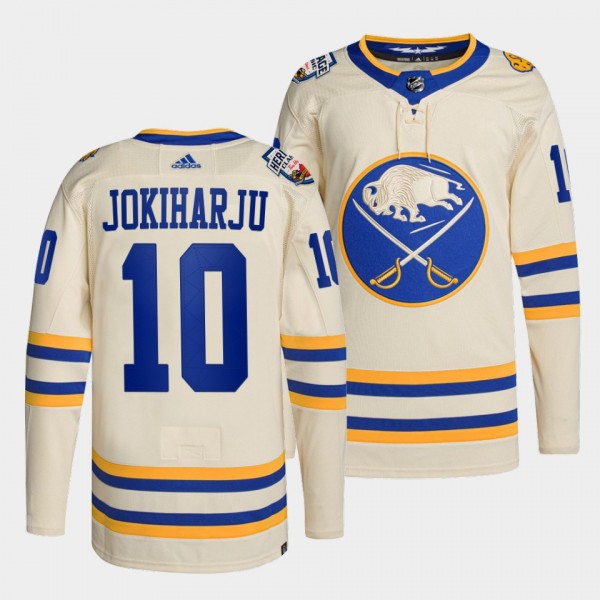 Henri Jokiharju 2022 Heritage Classic Buffalo Sabr...