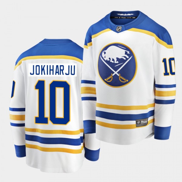 Sabres Henri Jokiharju #10 Away 2020-21 Breakaway ...