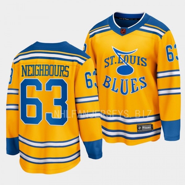 Jake Neighbours St. Louis Blues 2022 Special Editi...