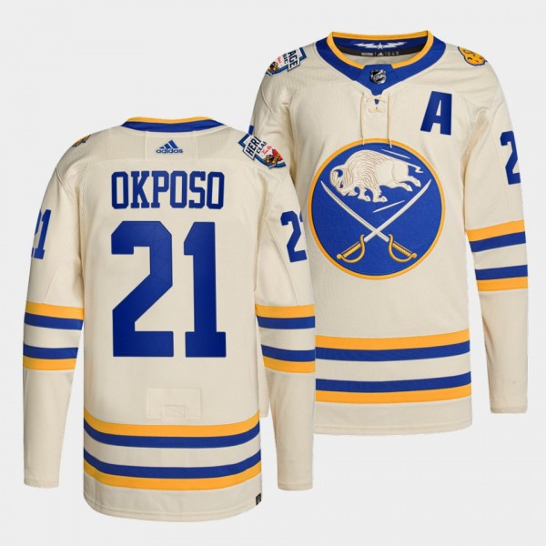 Kyle Okposo 2022 Heritage Classic Buffalo Sabres W...