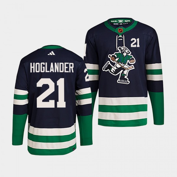 Nils Hoglander Vancouver Canucks 2022 Reverse Retr...