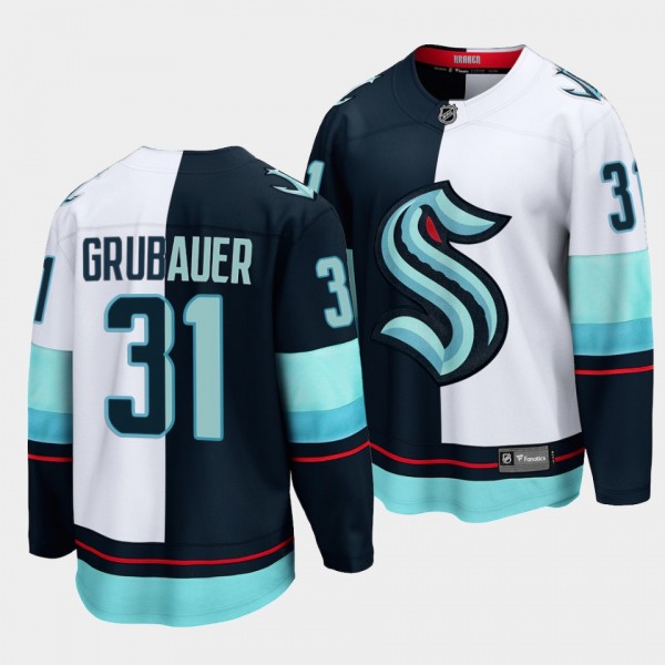 Seattle Kraken Philipp Grubauer Split Edition 2021...