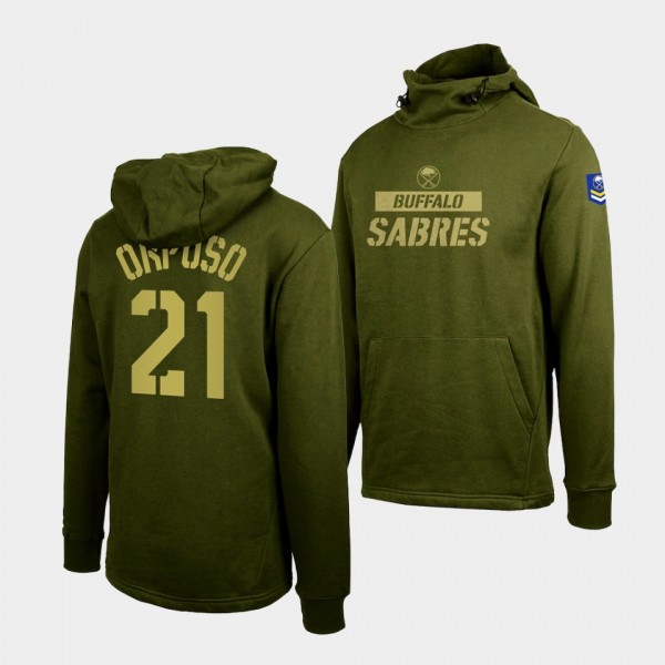 Kyle Okposo Buffalo Sabres Thrive Olive Levelwear ...