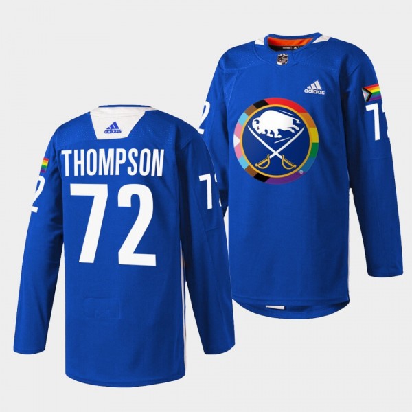 Tage Thompson Buffalo Sabres Pride Night 2023 Roya...