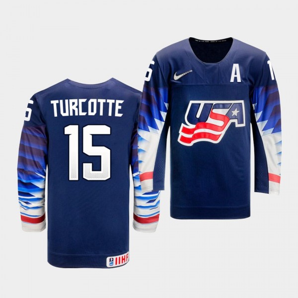 USA Team Alex Turcotte 2021 IIHF World Junior Cham...